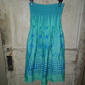 Anthropologie Lapis Skirt/dress One Size (UU-28)